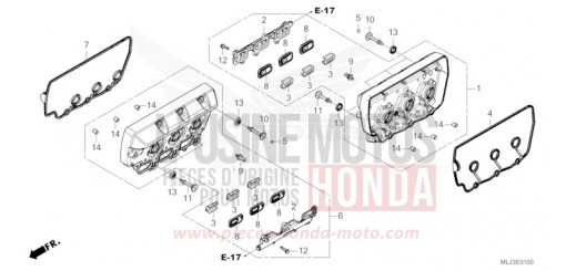 CYLINDER HEAD COVER GL1800DAP de 2023